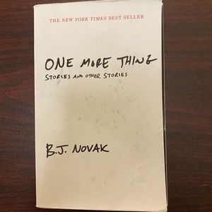 One more thing by BJ Novak Book 📖